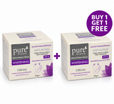 PURE BEAUTY Whitening Anti-Aging Facial Cream 50g — Buy 1 Get 1 Free