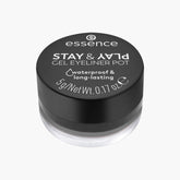 ES Stay & Play Gel Eyeliner Pot 01 🎨 Black Gel Liner