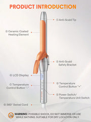 SG SHEGLAM مكواة تمويج الشعر الدوارة It-Curl - 25 مم