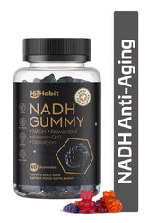 Hi Habit NADH Vegan Gummies – Q10, Glutathione & Resveratrol
