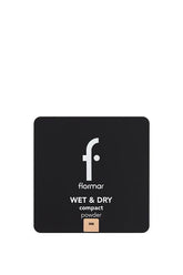 Flormar Wet & Dry Compact Powder – NP-008 Medium Peach 🍑