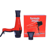 Formule 3800 Professional Hair Dryer – 2000W (Red & Black)