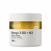 أوستروفيت أوميغا 3 D3+K2 180 كبسولة