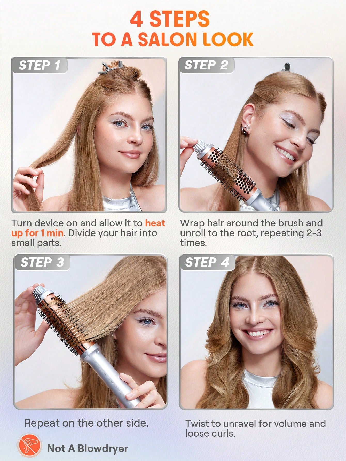 SG SHEGLAM فرشاة فرد الشعر الحرارية It-Curl - 32 مم
