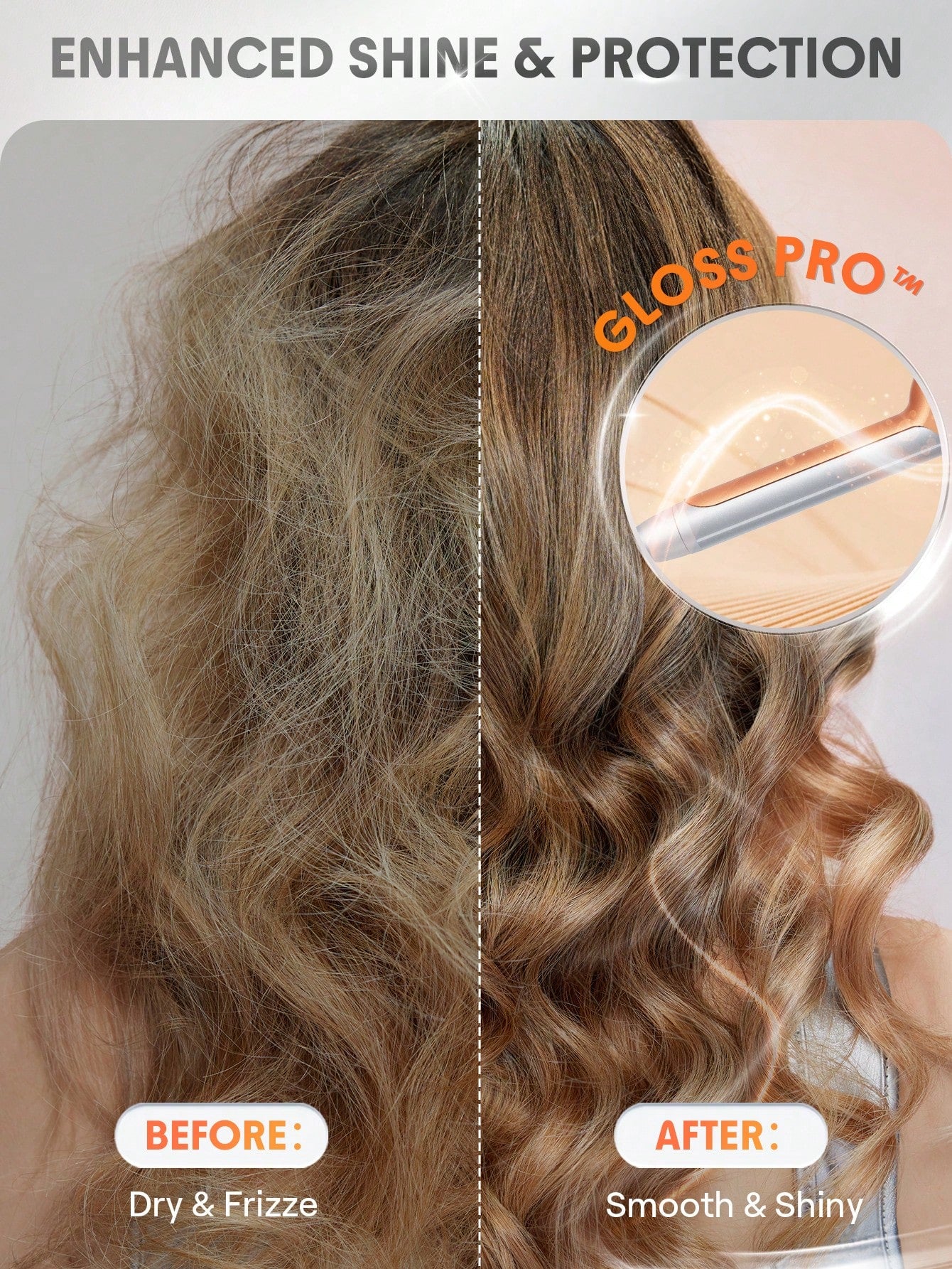 SG SHEGLAM مكواة تمويج الشعر الدوارة It-Curl - 25 مم