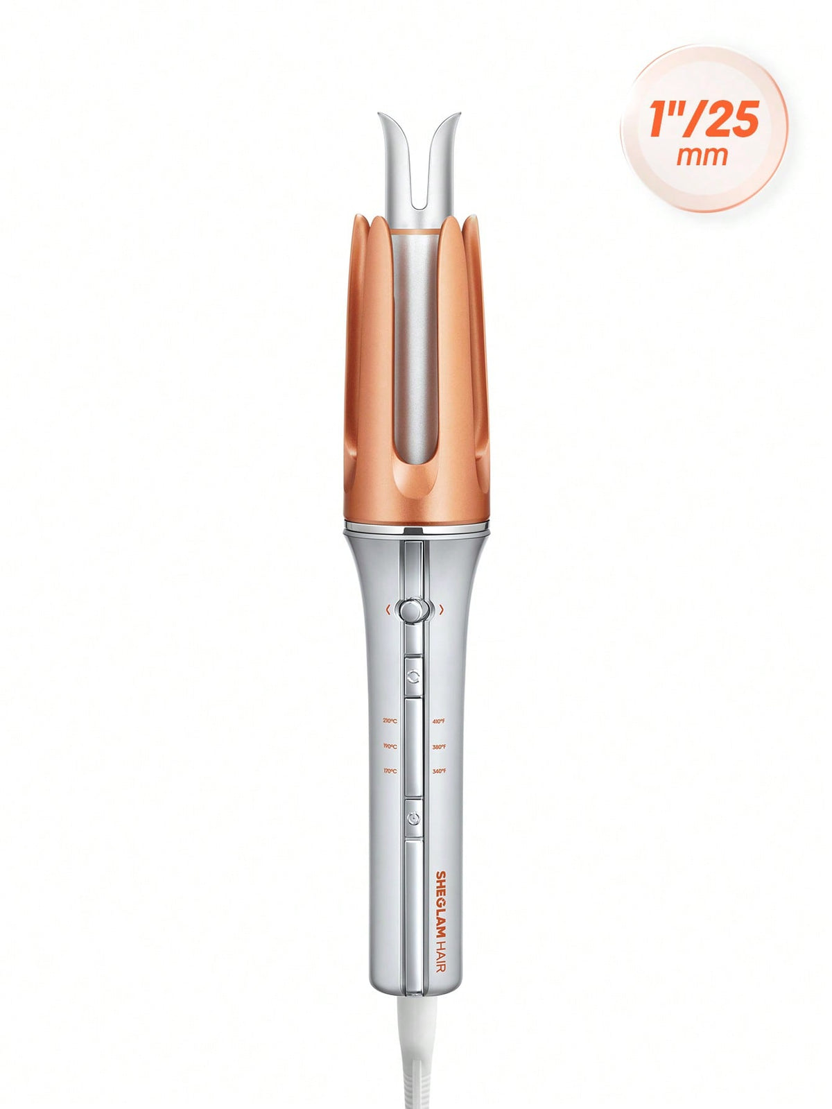 SG SHEGLAM أداة تجعيد الشعر الفورية It-Curl بلمسة واحدة - 25 مم