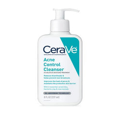 CeraVe Acne Face Cleanser with 2% Salicylic Acid and Purifying Clay for Oily Skin - 8oz