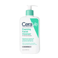 Cerave Foaming Facial Cleanser For Normal To Oily Skin - 12oz