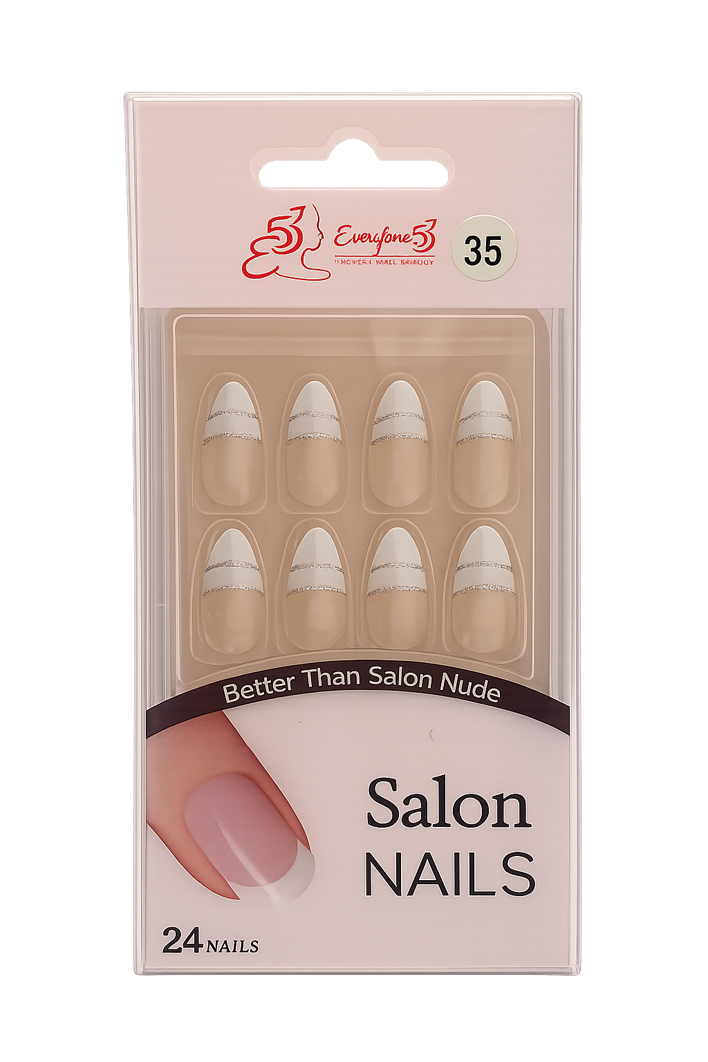 Salon Nails (24 pcs)