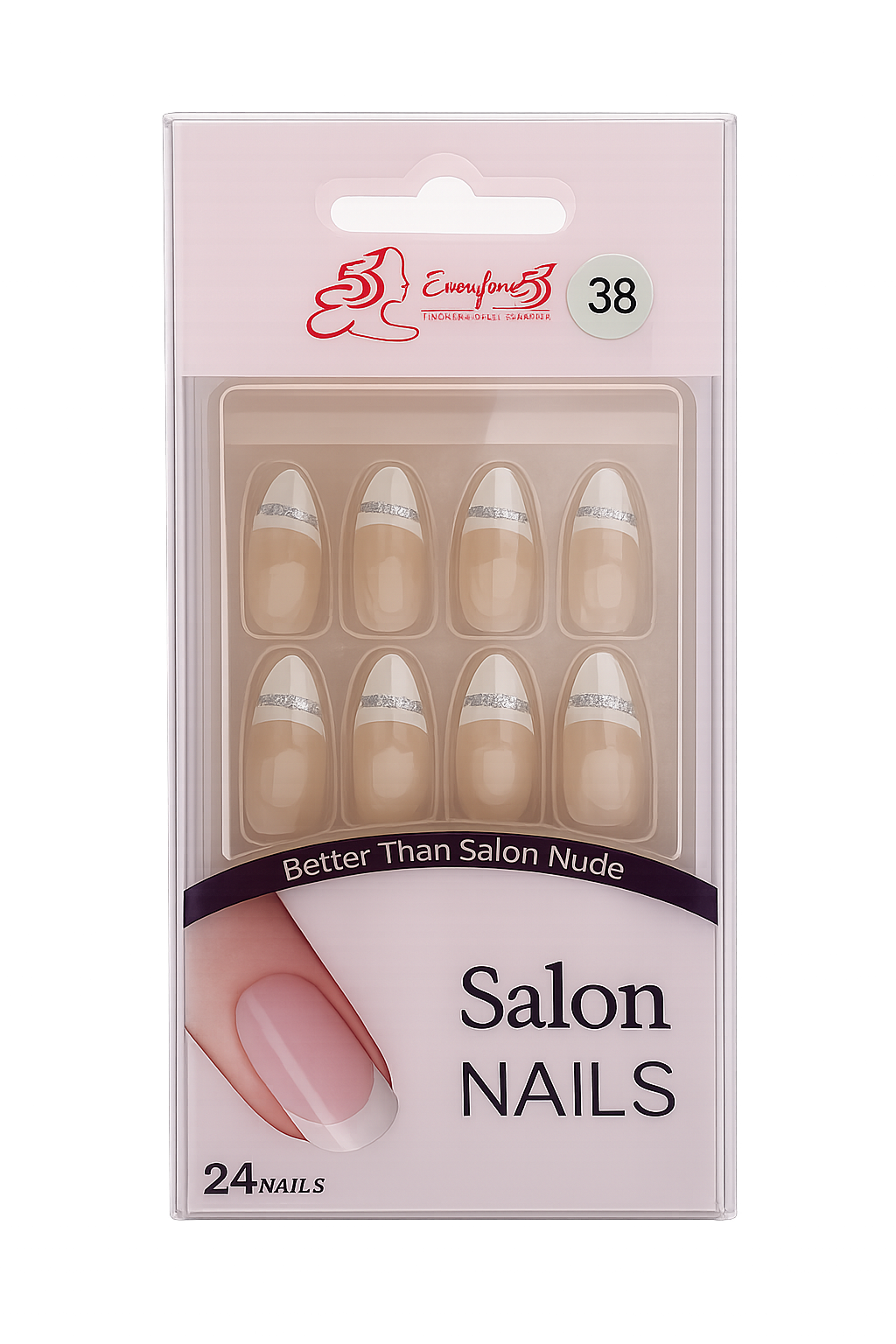 Salon Nails (24 pcs)
