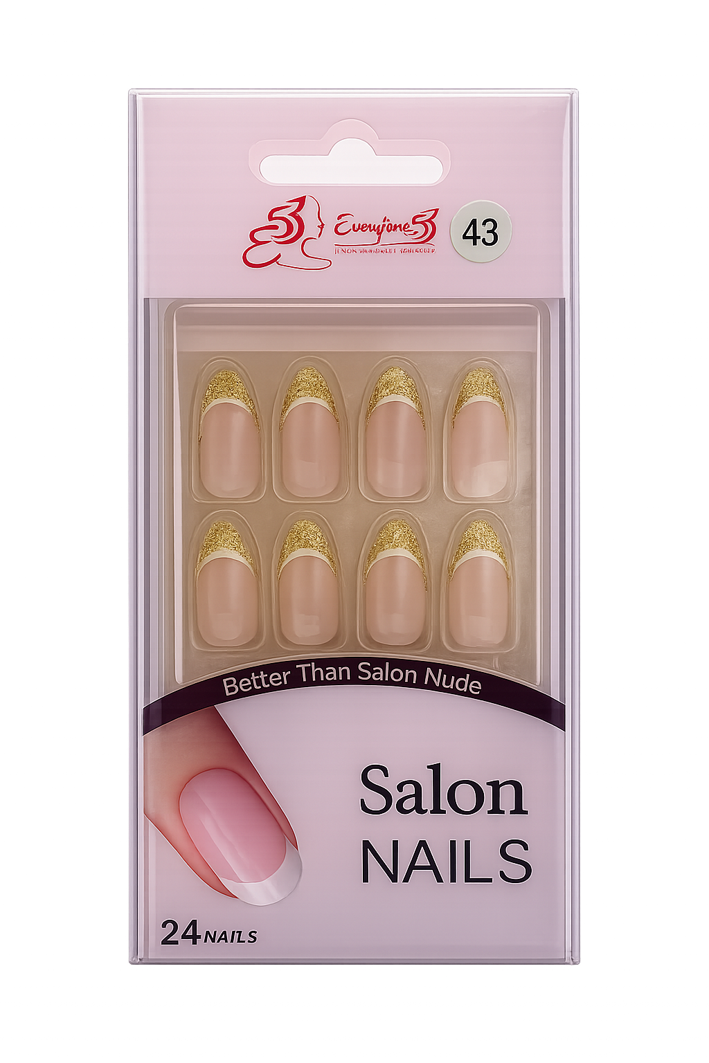 Salon Nails (24 pcs)