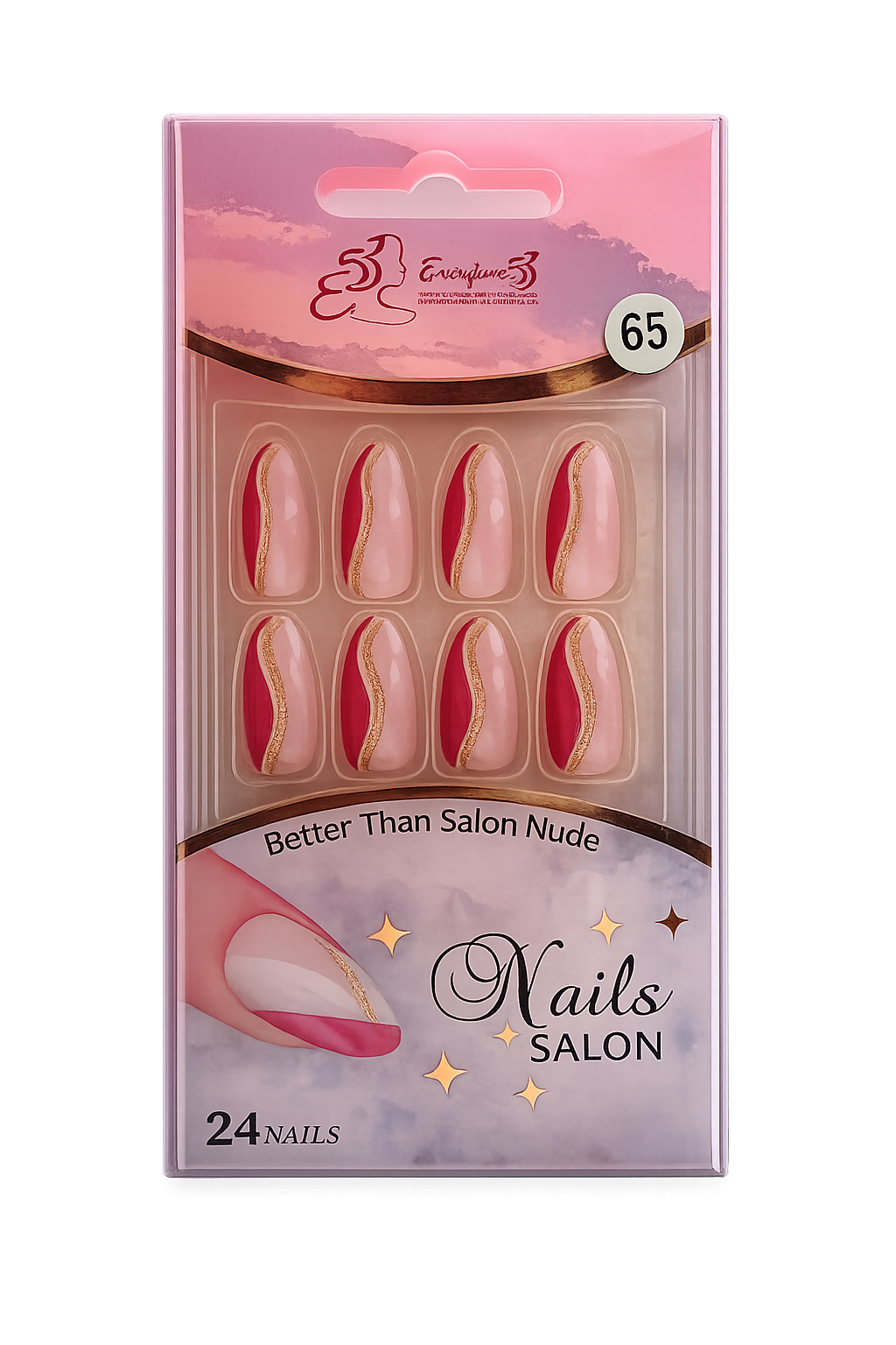 Salon Nails (24 pcs)