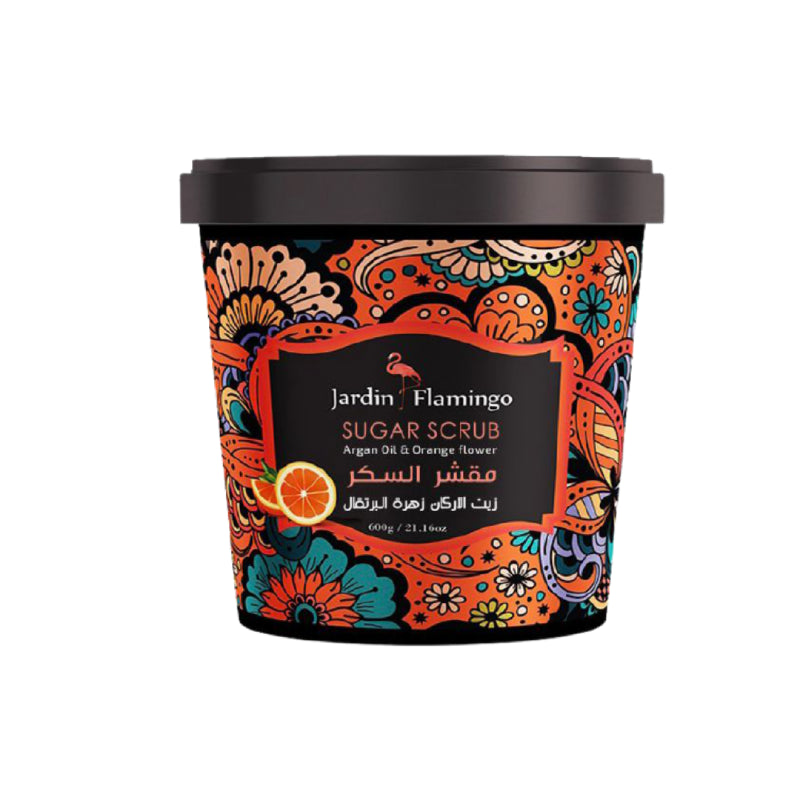 JARSIN FLAMINGO SUGER SCRUB ARGAN OIL & ORANGE FLOWER