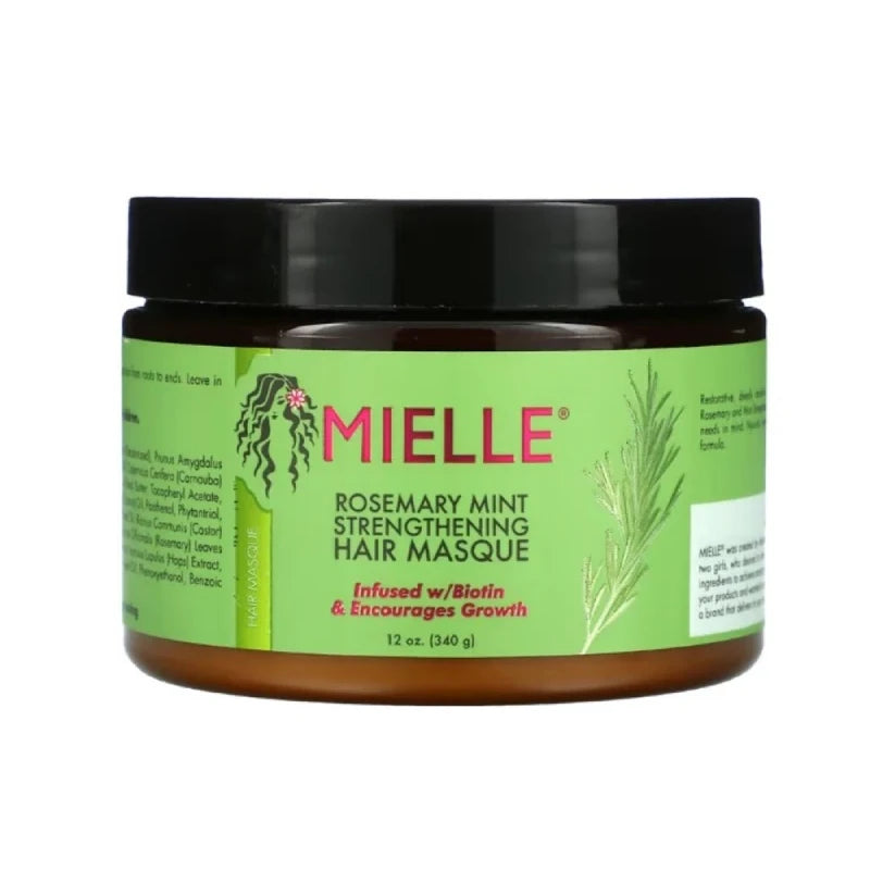 Miele hair strengthening mask with mint and rosemary 340g