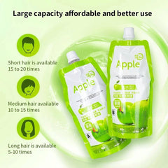 ORGANIC-COSMETIC Apple Ammonia-Free Black Hair Cream, 100% Organic Black Hair Dye- Natural Black Hair Color cream