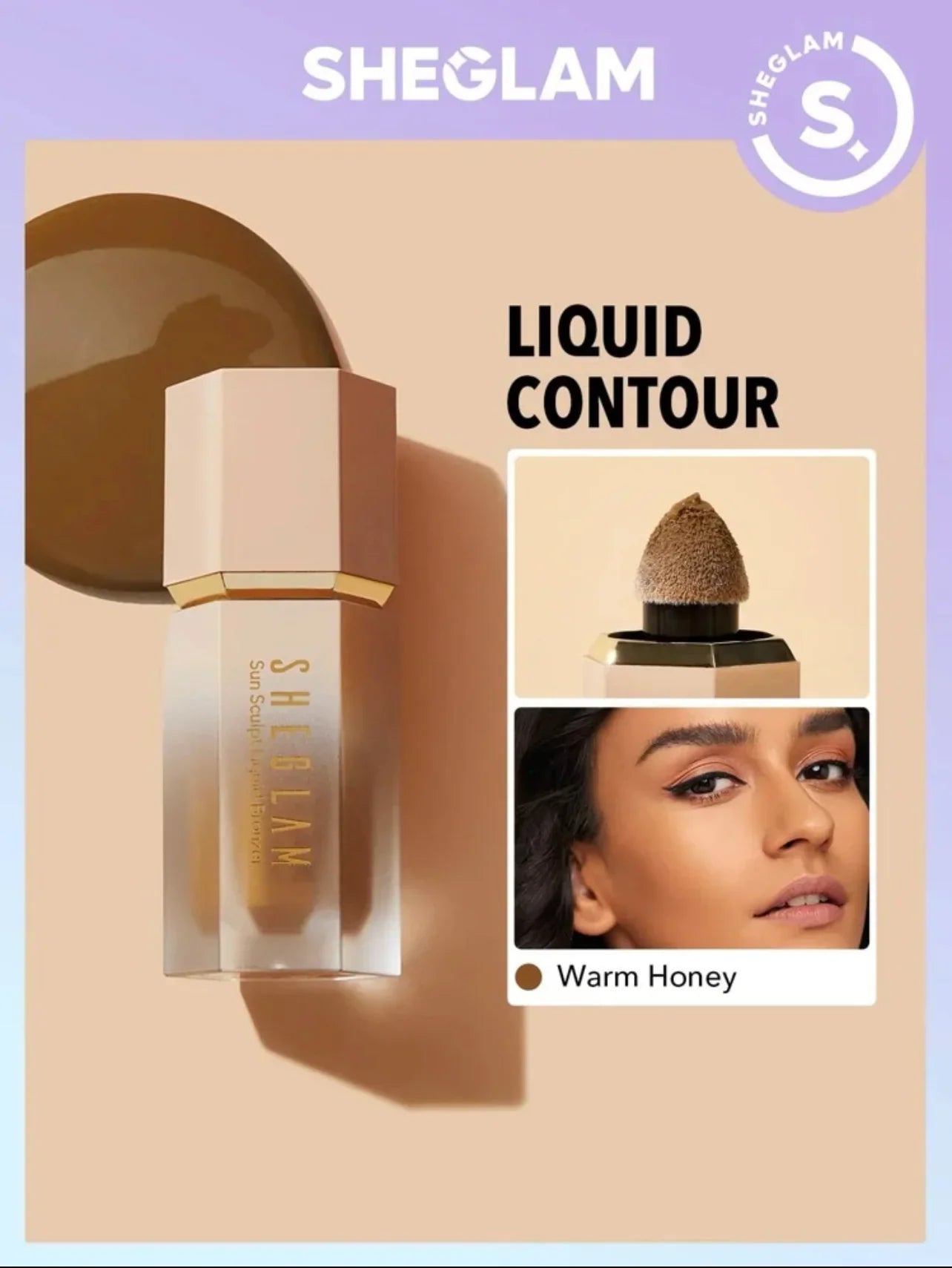 SHEGLAM SUN SCULPT LIQUID CONTOUR WARM HONEY