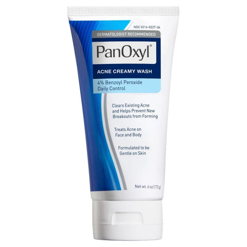 Panoxyl Benzoyl Peroxide 4% Acne Cream Wash 170g