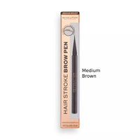 Revolution Hair Stroke Brow Pen Medium Brown