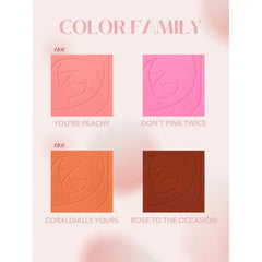 SHEGLAM Love Dive Tender Heart Powder Blush - Dont Pink Twi
