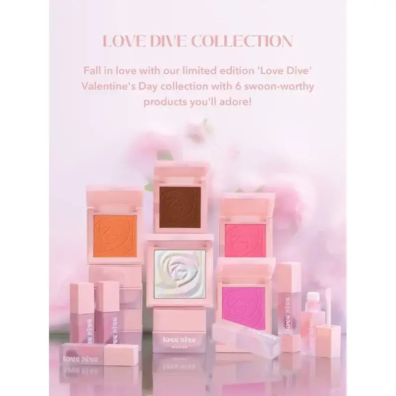 SHEGLAM Love Dive Tender Heart Powder Blush - Dont Pink Twi