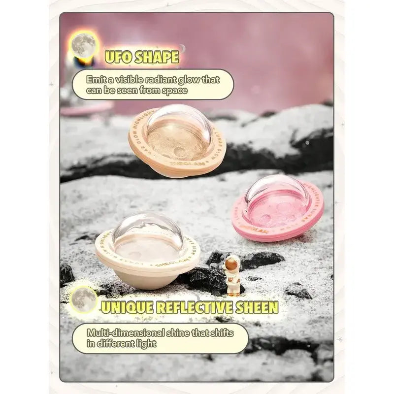 SHEGLAM Lunar Glow Highlighter-Tea Cake