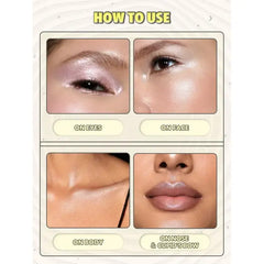 SHEGLAM Lunar Glow Highlighter-Tea Cake