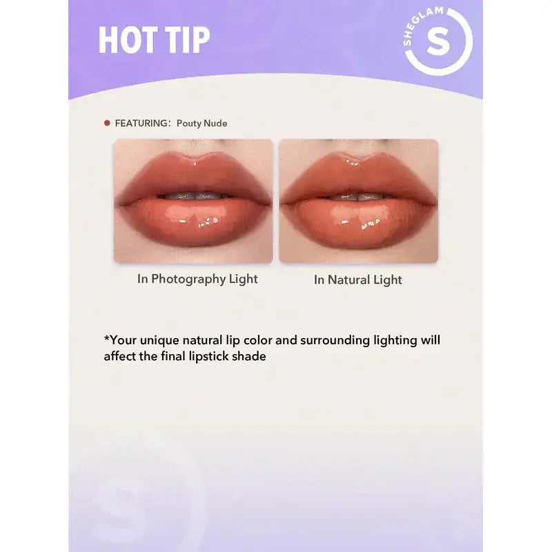 SHEGLAM Soft 90's Glam Lip Liner And Lip Duo Set - Haute Cocoa