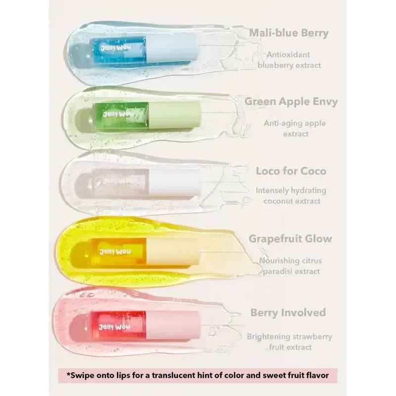 SHEGLAM Jelly Wow Hydrating Lip Oil – Grapefruit Glow