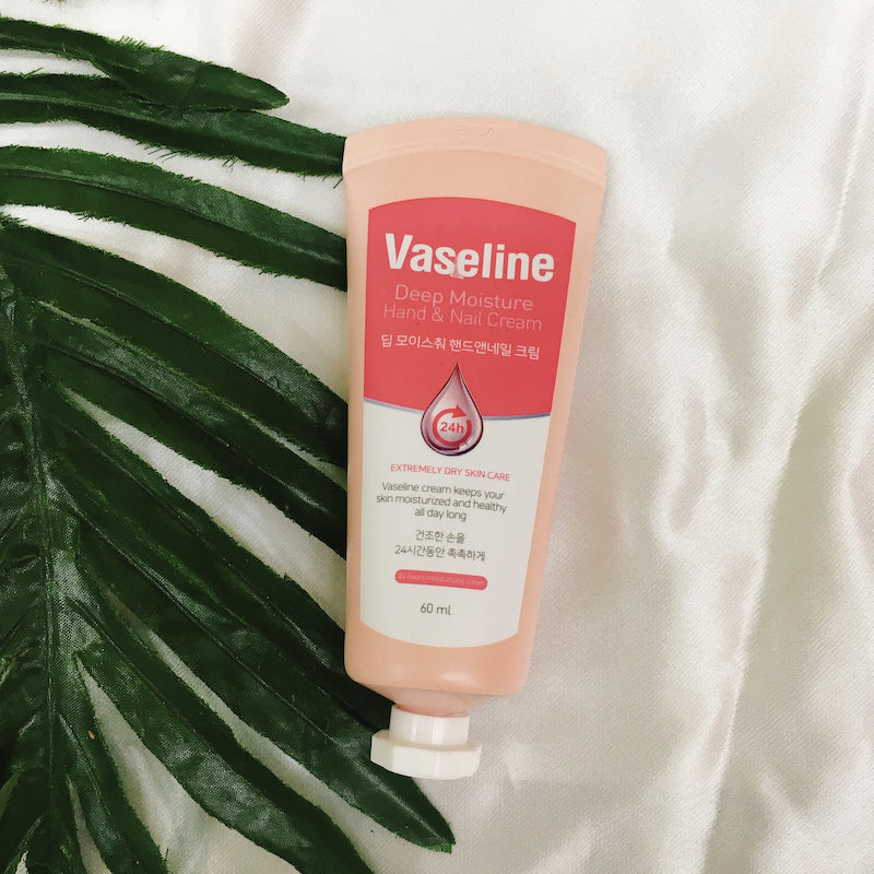 VASELINE DEEP MOISTURE HAND NAIL CREAM