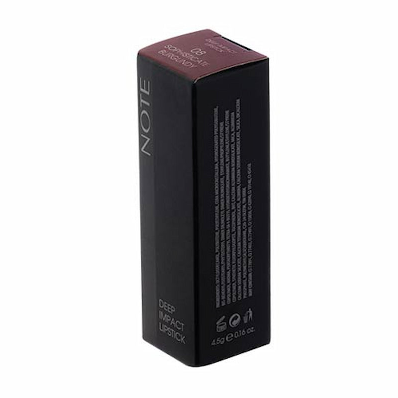 Note Deep Impact Lipstick 8